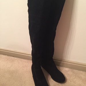 Over the knee boots.